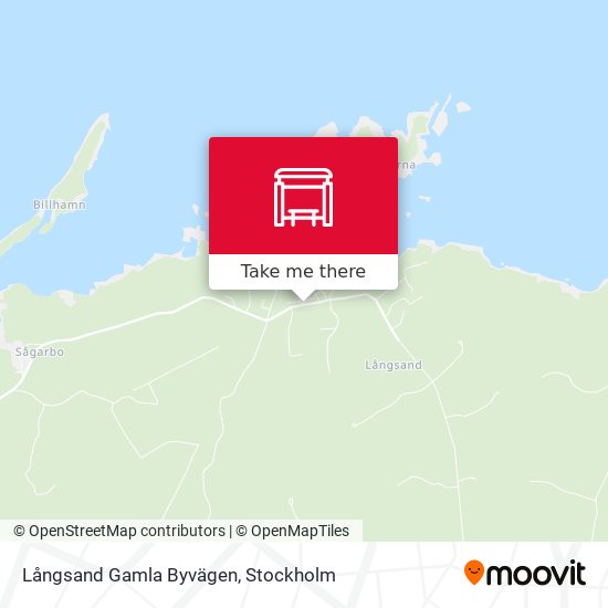 Långsand Gamla Byvägen map