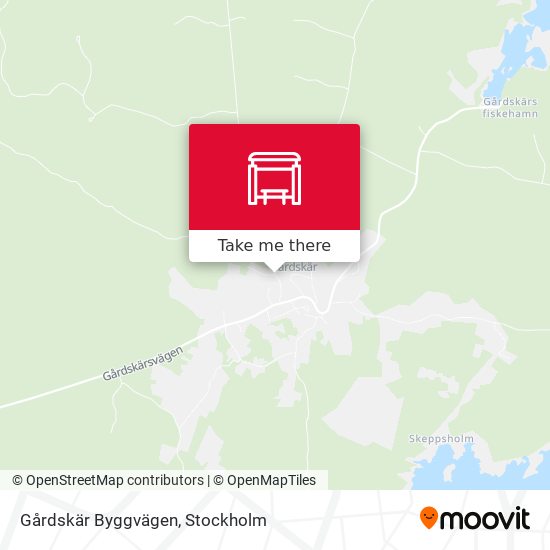 Gårdskär Byggvägen map