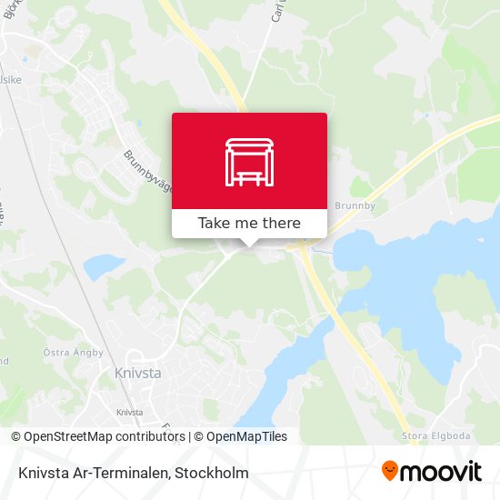 Knivsta Ar-Terminalen map