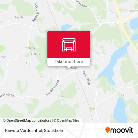 Knivsta Vårdcentral map