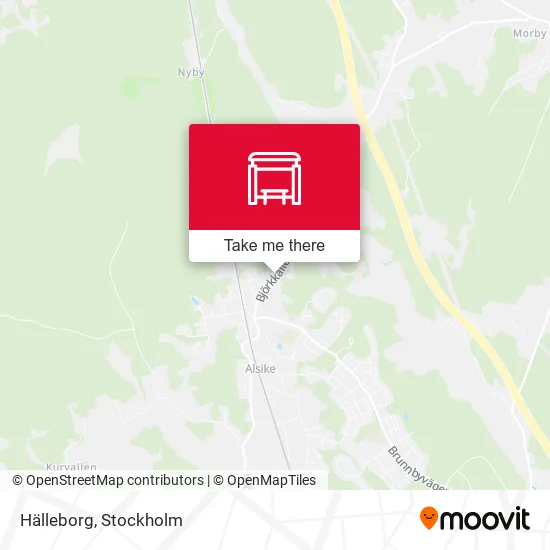 Hälleborg map