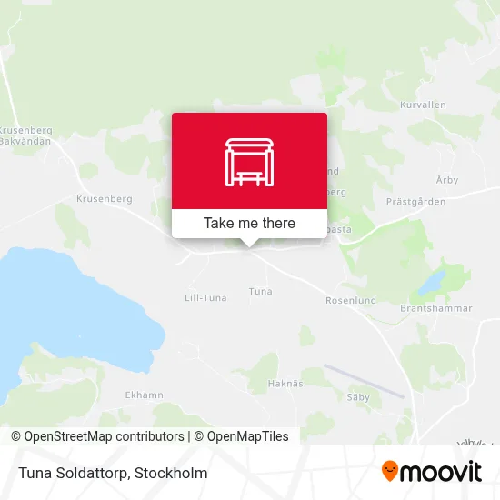 Tuna Soldattorp map
