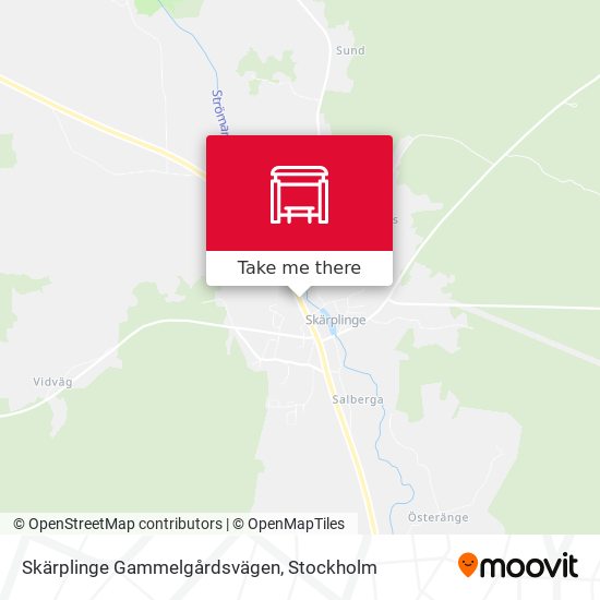 Skärplinge Gammelgårdsvägen map