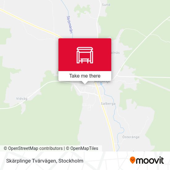 Skärplinge Tvärvägen map
