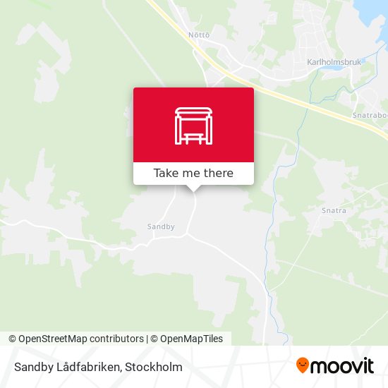 Sandby Lådfabriken map
