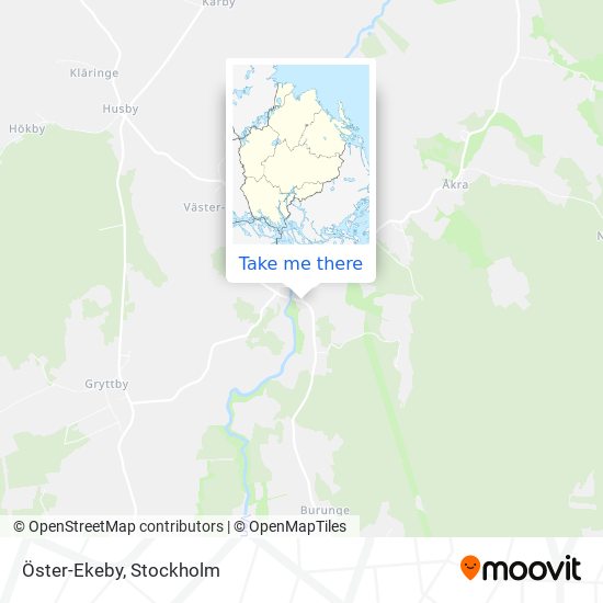 Öster-Ekeby map