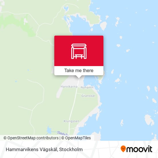 Hammarvikens Vägskäl map