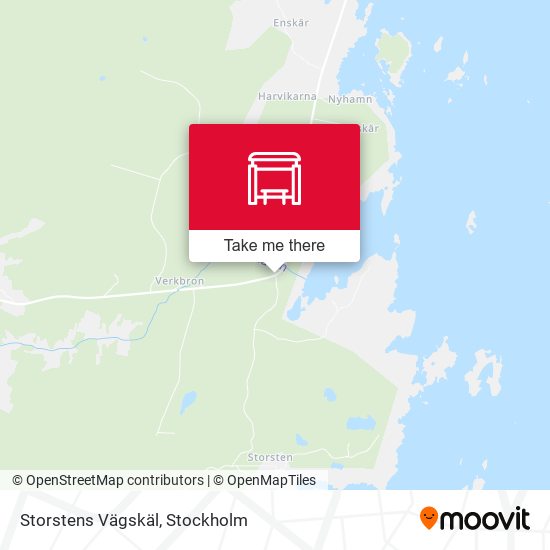 Storstens Vägskäl map