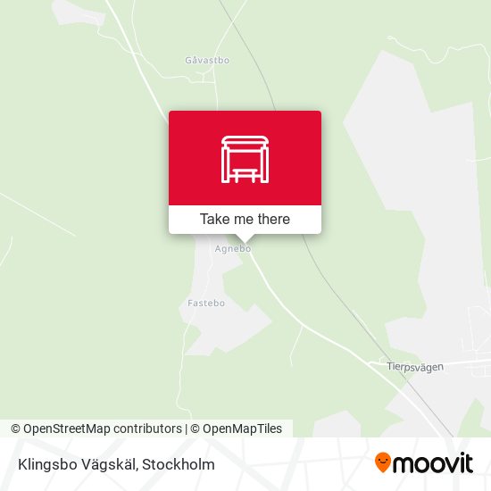 Klingsbo Vägskäl map