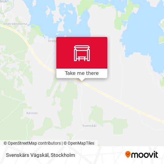 Svenskärs Vägskäl map