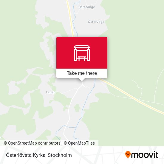 Österlövsta Kyrka map