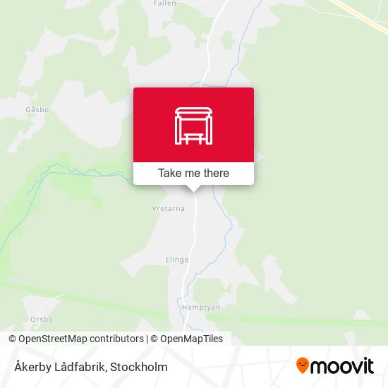 Åkerby Lådfabrik map