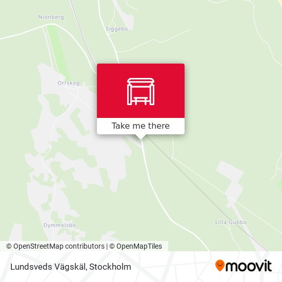 Lundsveds Vägskäl map