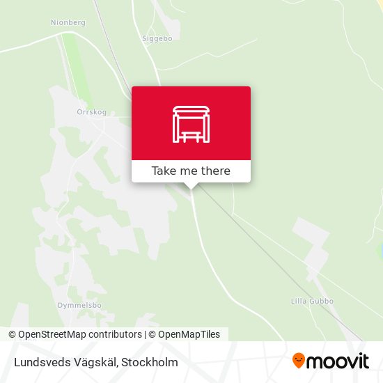 Lundsveds Vägskäl map