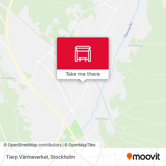 Tierp Värmeverket map