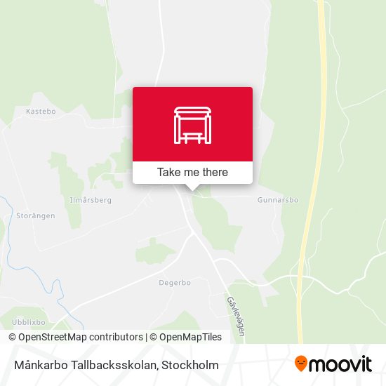 Månkarbo Tallbacksskolan map