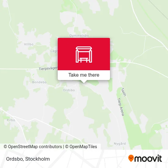 Ordsbo map