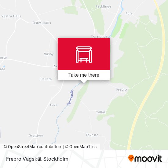 Frebro Vägskäl map