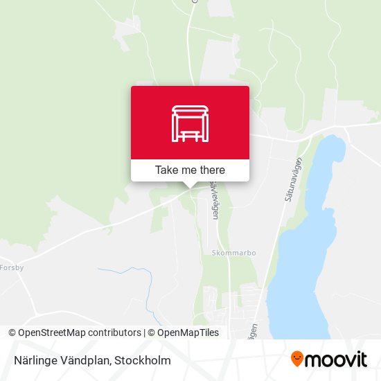 Närlinge Vändplan map