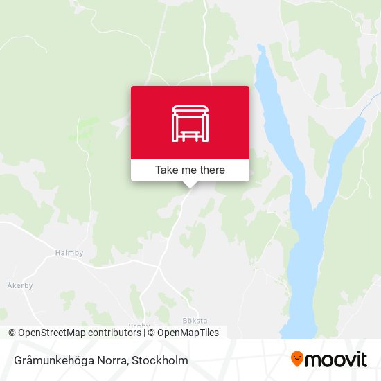 Gråmunkehöga Norra map