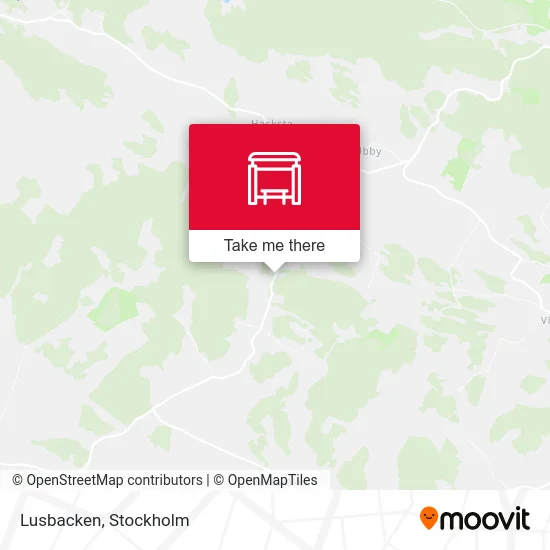 Lusbacken map