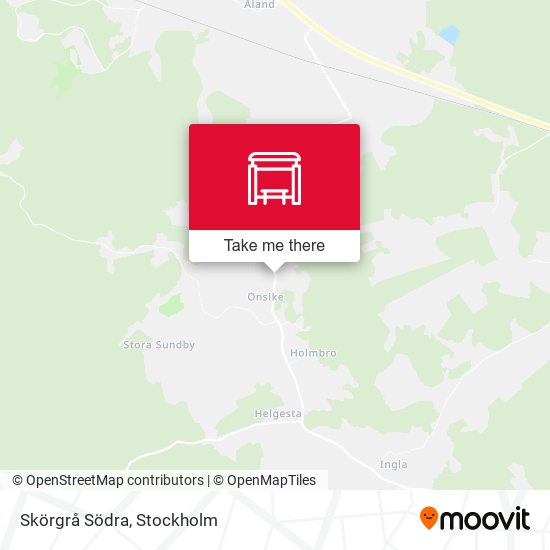 Skörgrå Södra map
