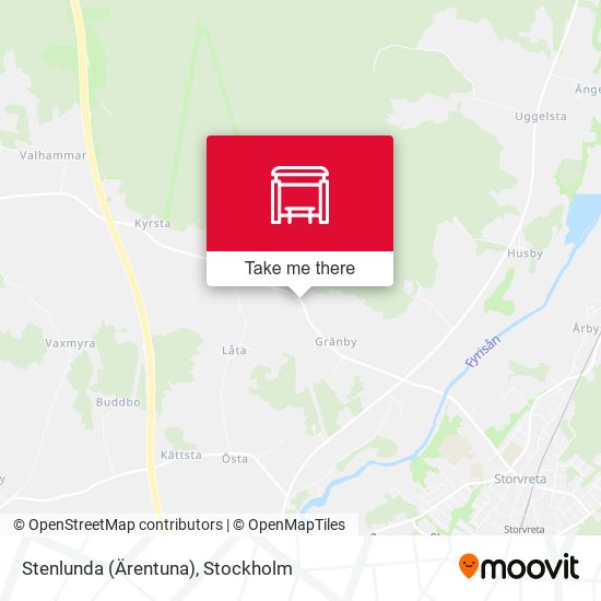 Stenlunda (Ärentuna) map