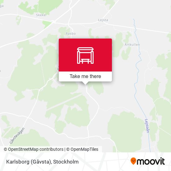 Karlsborg (Gåvsta) map