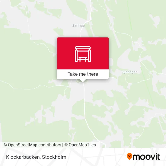 Klockarbacken map
