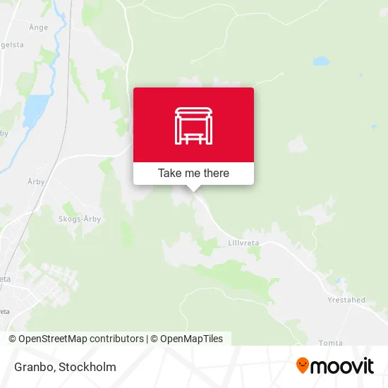 Granbo map