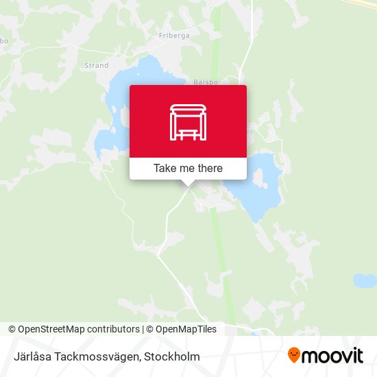 Järlåsa Tackmossvägen map