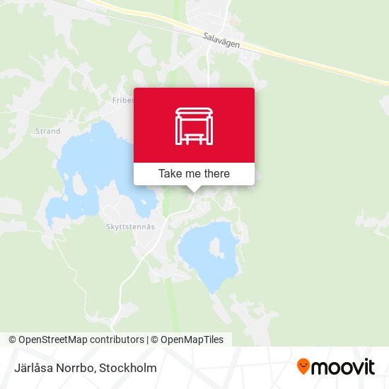 Järlåsa Norrbo map