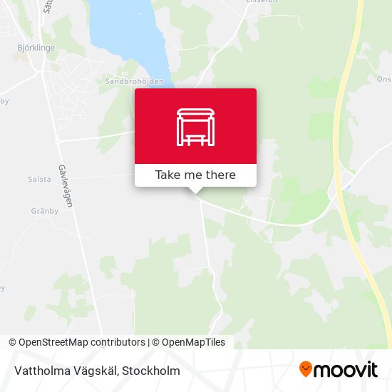 Vattholma Vägskäl map