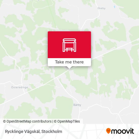 Rycklinge Vägskäl map