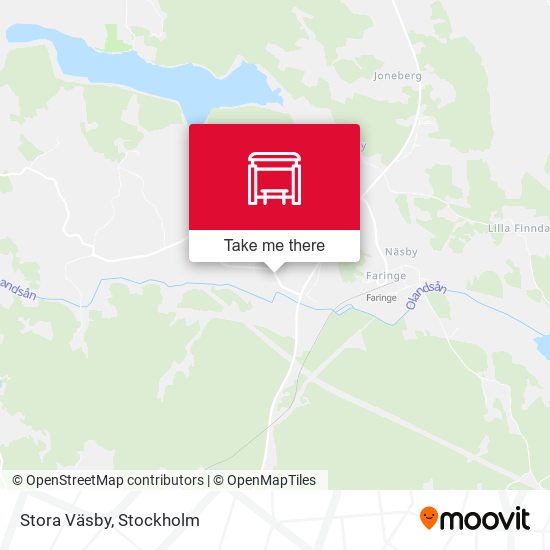 Stora Väsby map