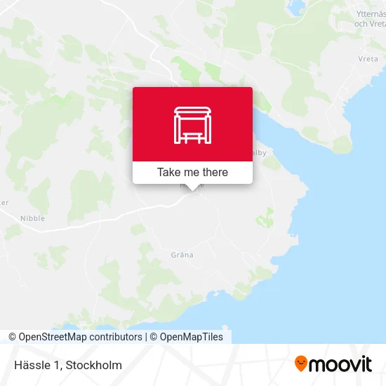 Hässle 1 map