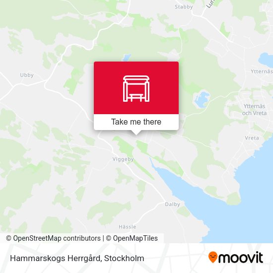 Hammarskogs Herrgård map