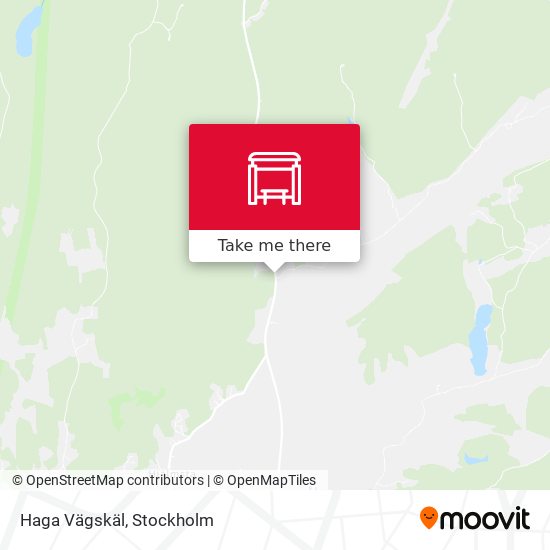 Haga Vägskäl map
