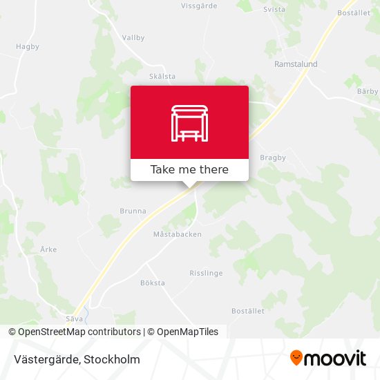 Västergärde map