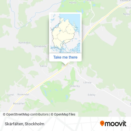 Skärfälten map