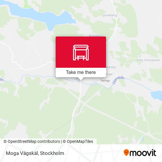 Moga Vägskäl map