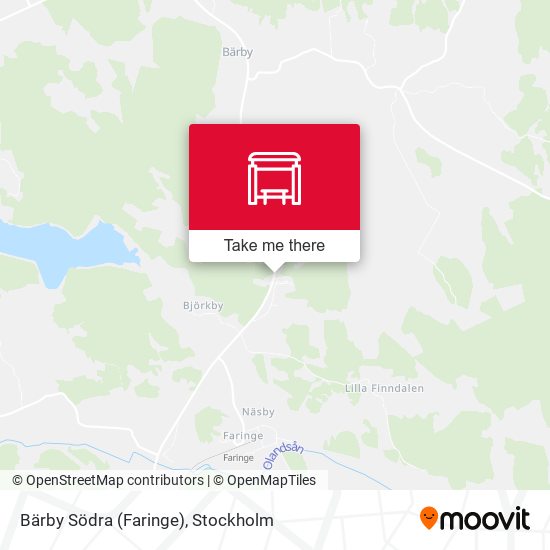 Bärby Södra (Faringe) map