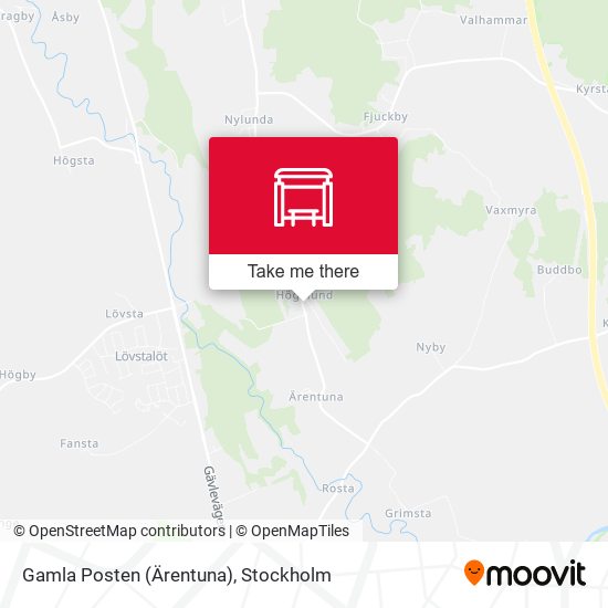 Gamla Posten (Ärentuna) map