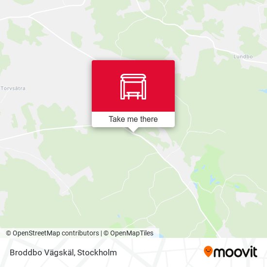 Broddbo Vägskäl map