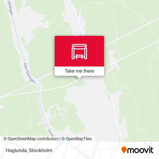 Haglunda map