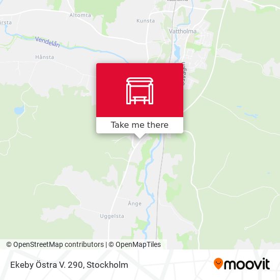 Ekeby Östra V. 290 map