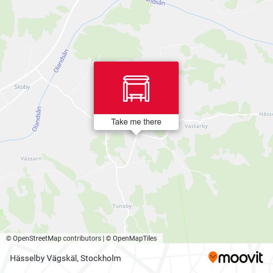 Hässelby Vägskäl map