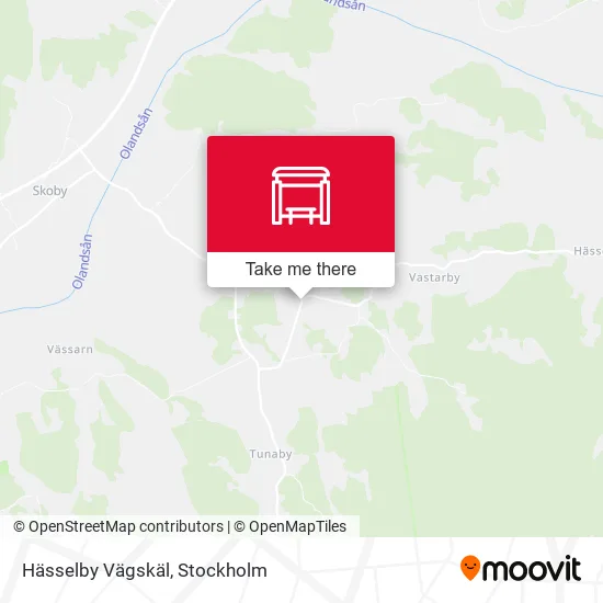 Hässelby Vägskäl map