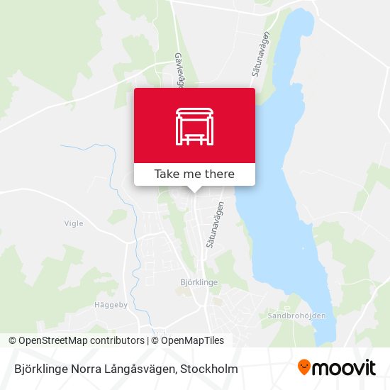 Björklinge Norra Långåsvägen map