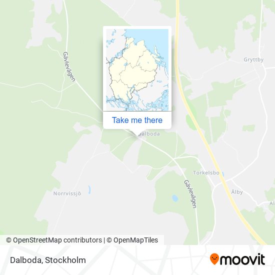 Dalboda map